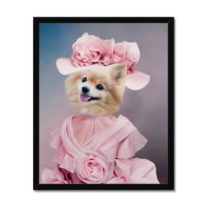 The Southern Bell: Custom Pet Portrait - Paw & Glory - Dog Portraits - Pet Portraits