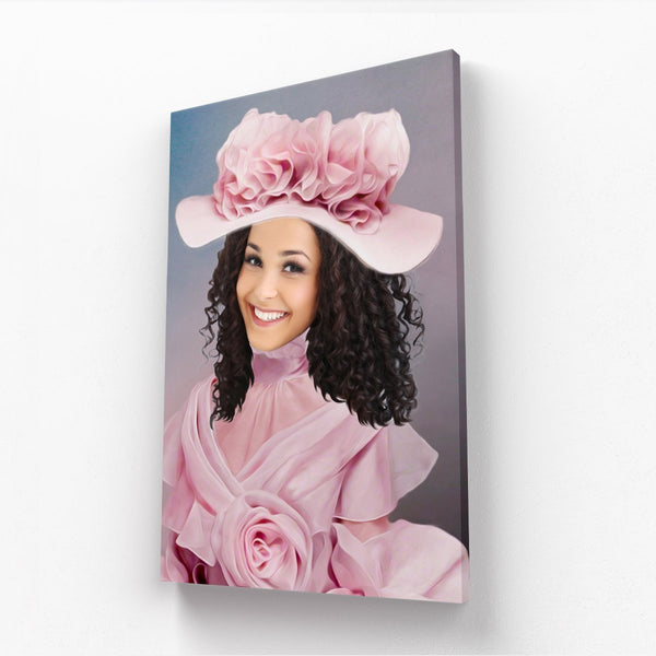 The Southern Belle: Custom Female Canvas | custom pet canvas | Paw & Glory