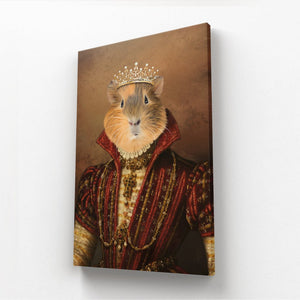 The Spanish Princess: Animal Art Canvas - Paw & Glory - Dog Portraits - Pet Portraits