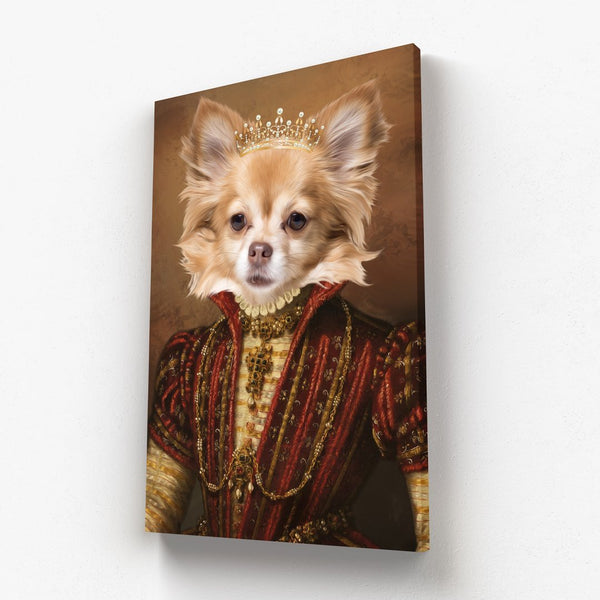 The Spanish Princess: Custom Pet Canvas | custom pet canvas | Paw & Glory