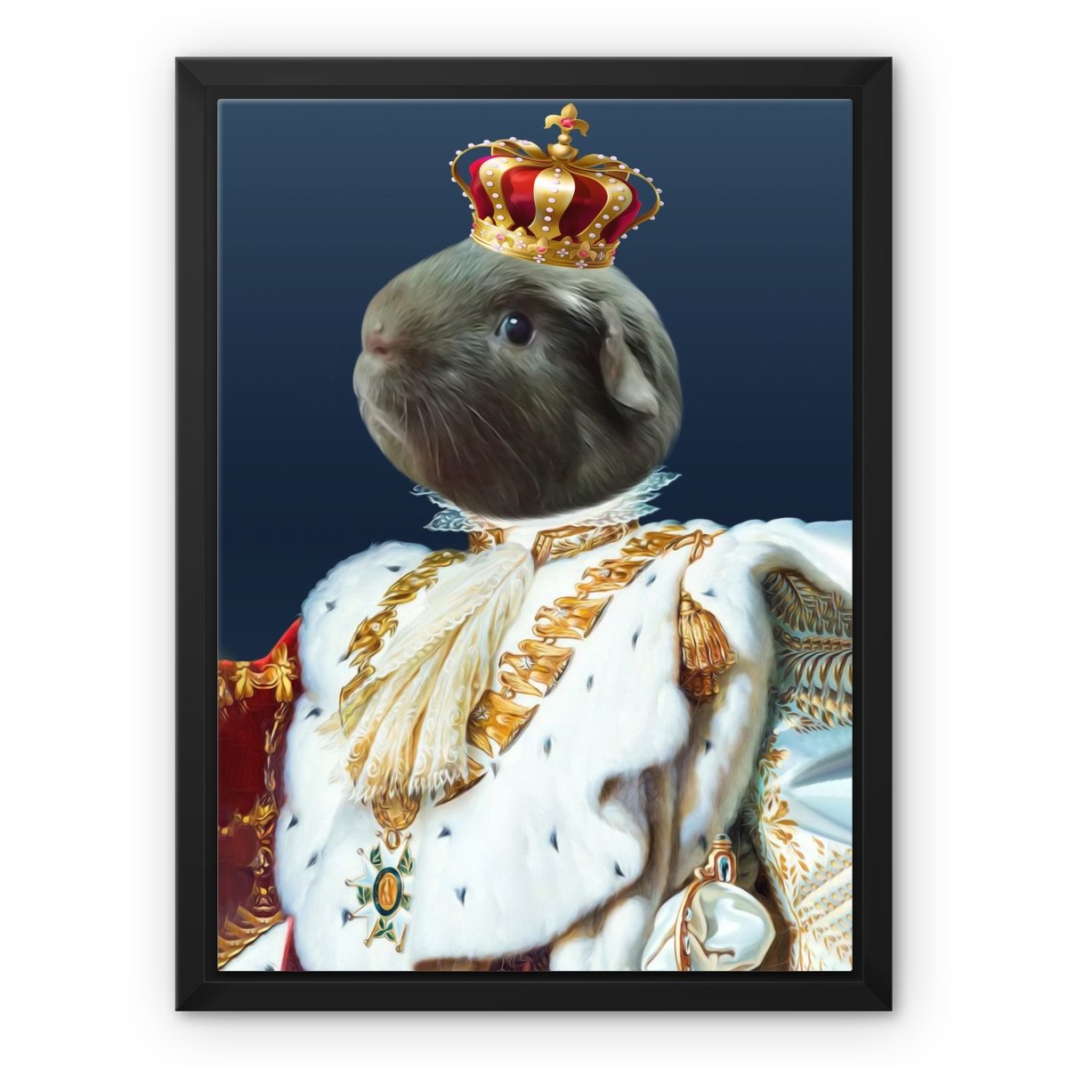 The Supreme: Custom Pet Canvas - Paw & Glory - Dog Portraits - Pet Portraits