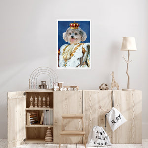 The Supreme: Custom Pet Poster - Paw & Glory - Dog Portraits - Pet Portraits