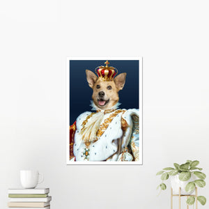 The Supreme: Custom Pet Poster - Paw & Glory - Dog Portraits - Pet Portraits