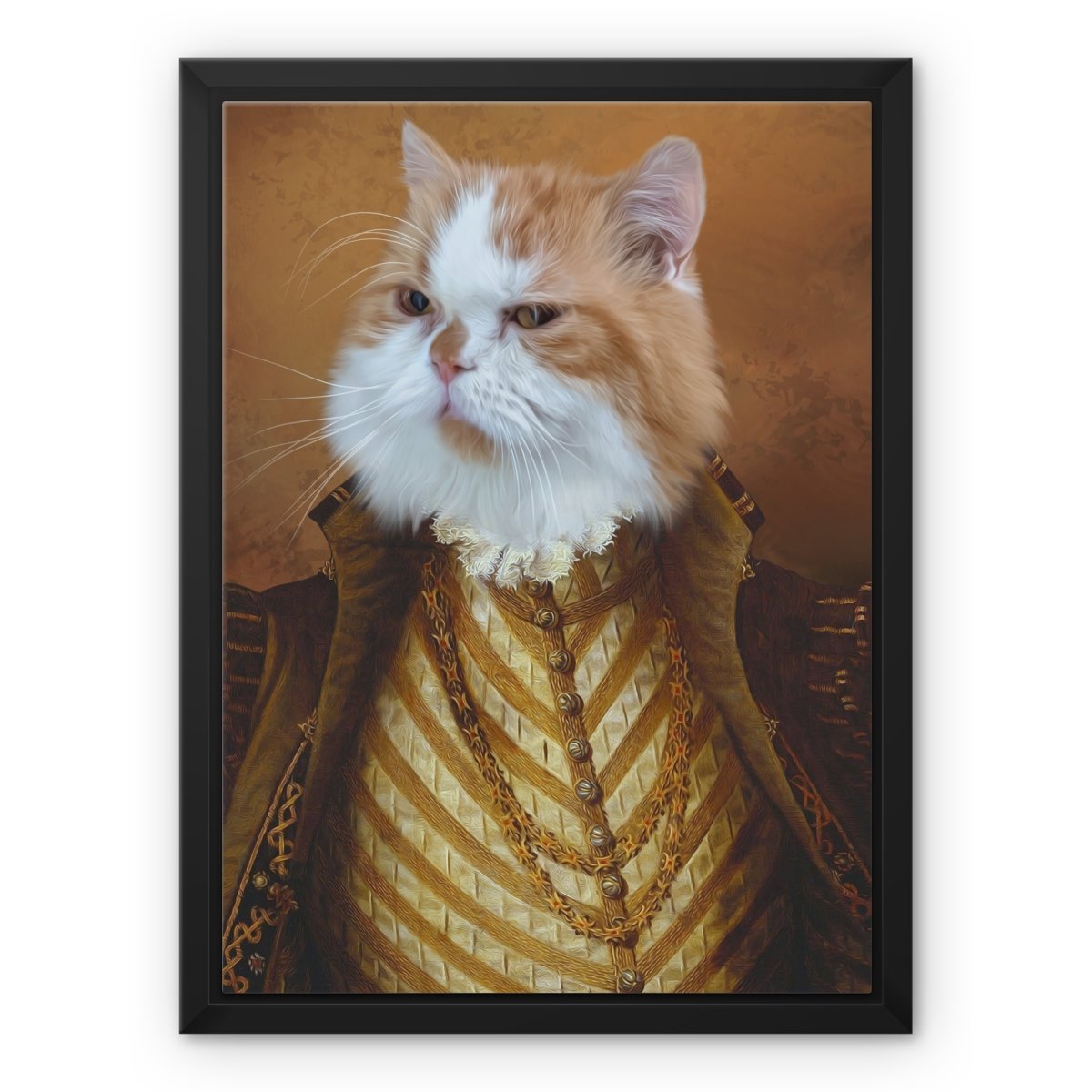 The Supremo: Custom Pet Canvas - Paw & Glory - Dog Portraits - Pet Portraits