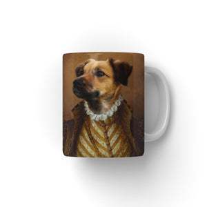 The Supremo: Custom Pet Coffee Mug - Paw & Glory - Dog Portraits - Pet Portraits