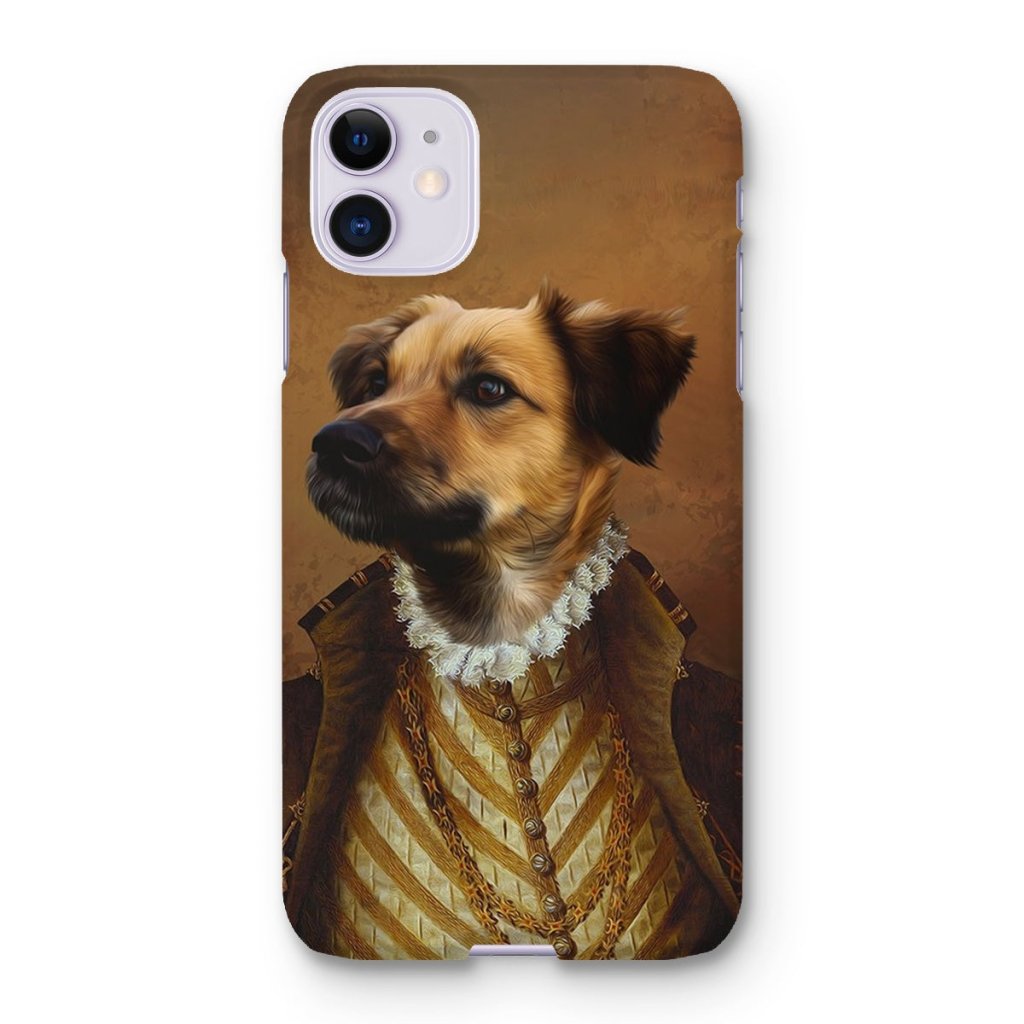The Supremo: Custom Pet Phone Case - Paw & Glory - Dog Portraits - Pet Portraits