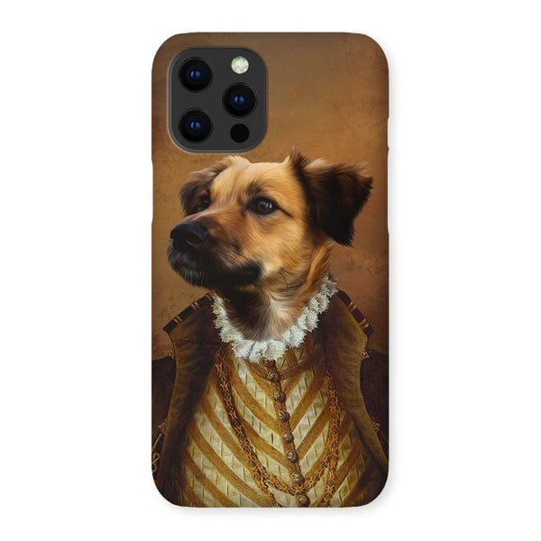 The Supremo: Custom Pet Phone Case | royal pet portrait | Paw & Glory