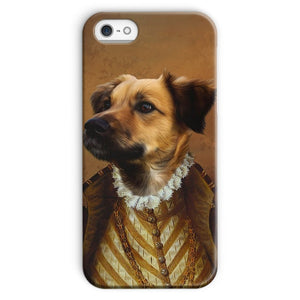 The Supremo: Custom Pet Phone Case - Paw & Glory - Dog Portraits - Pet Portraits