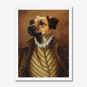 The Supremo: Custom Pet Portrait - Paw & Glory - Dog Portraits - Pet Portraits