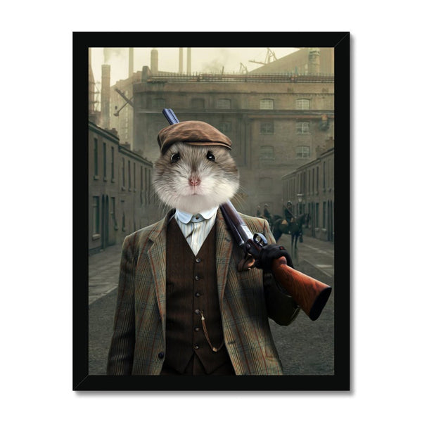 1920s Gangster | Custom Pet Portrait | Paw & Glory
