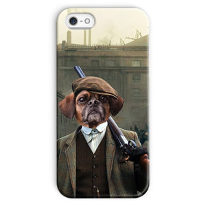 The Thug (Peaky Blinders Inspired): Custom Pet Snap Phone Case - Paw & Glory - Dog Portraits - Pet Portraits