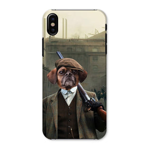 The Thug (Peaky Blinders Inspired): Custom Pet Snap Phone Case - Paw & Glory - Dog Portraits - Pet Portraits