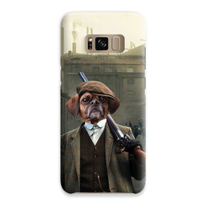 The Thug (Peaky Blinders Inspired): Custom Pet Snap Phone Case - Paw & Glory - Dog Portraits - Pet Portraits