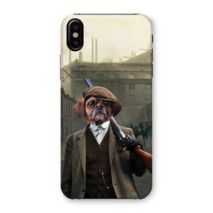 The Thug (Peaky Blinders Inspired): Custom Pet Snap Phone Case - Paw & Glory - Dog Portraits - Pet Portraits