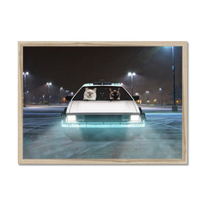 The Time Machine: Custom Pet Portrait - Paw & Glory - Dog Portraits - Pet Portraits