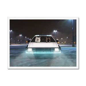 The Time Machine: Custom Pet Portrait - Paw & Glory - Dog Portraits - Pet Portraits