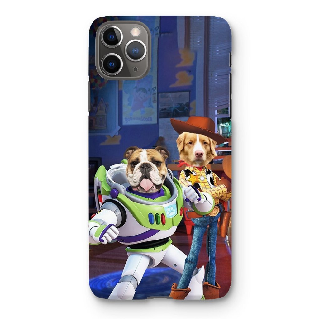 The Toy Besties (Toy Story Inspired): Custom Pet Phone Case - Paw & Glory - Dog Portraits - Pet Portraits