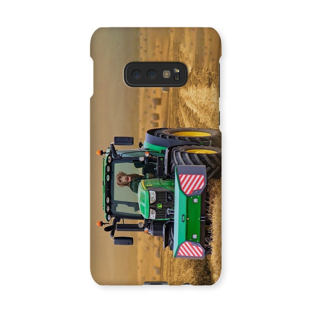 The Tractor: Custom Pet Phone Case - Paw & Glory - Dog Portraits - Pet Portraits