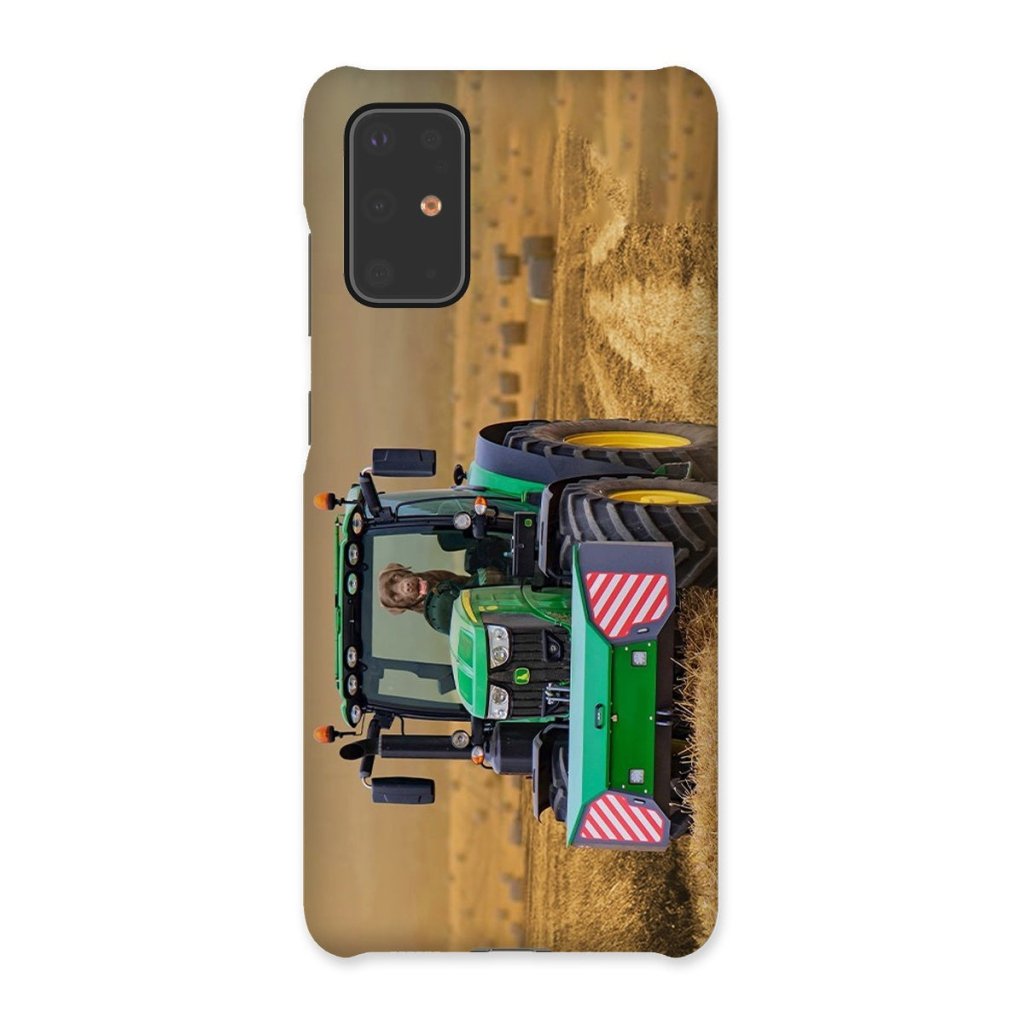 The Tractor: Custom Pet Phone Case - Paw & Glory - Dog Portraits - Pet Portraits