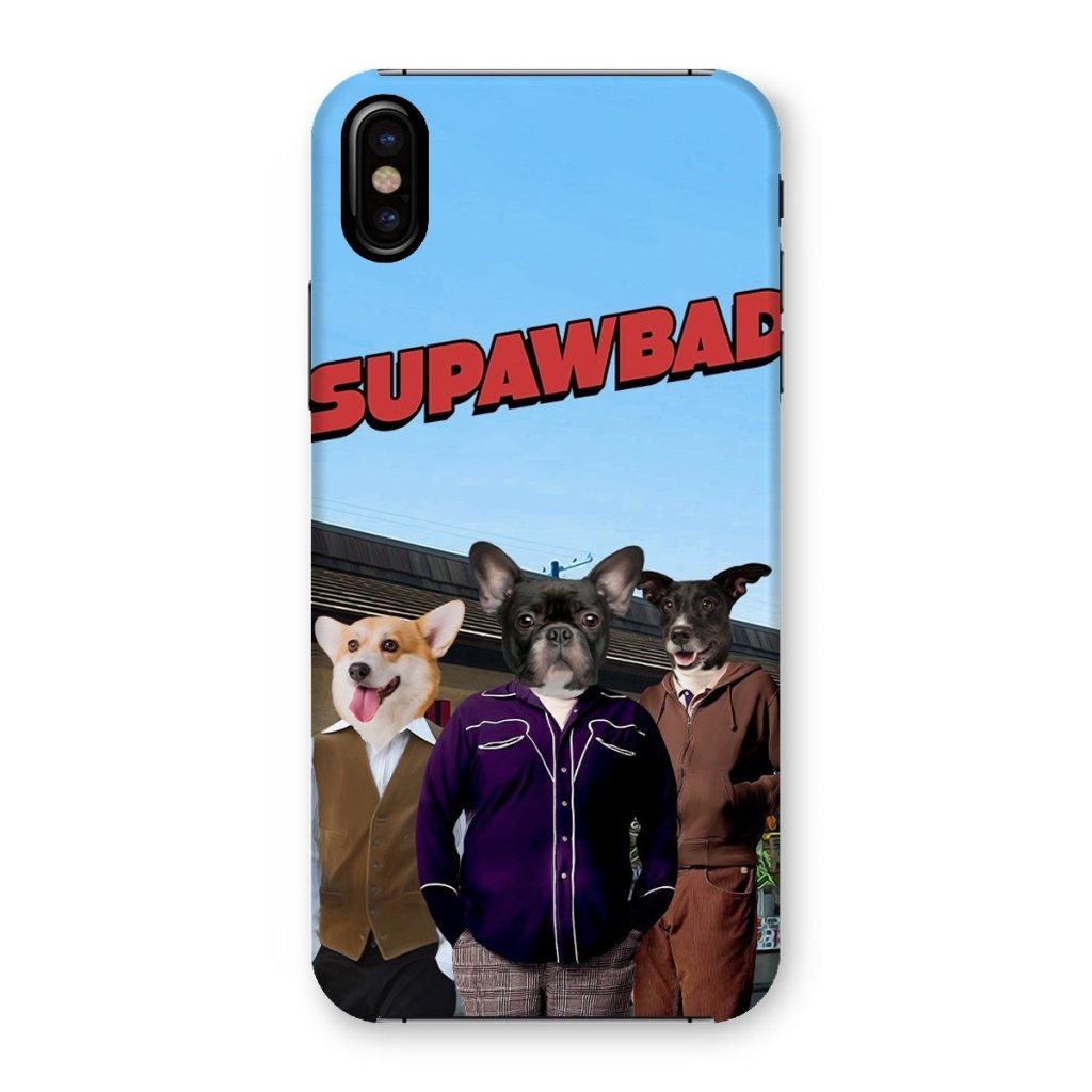 Teen Comedy Trio Custom Pet Phone Case | Custom Pet Artwork | Paw & Glory