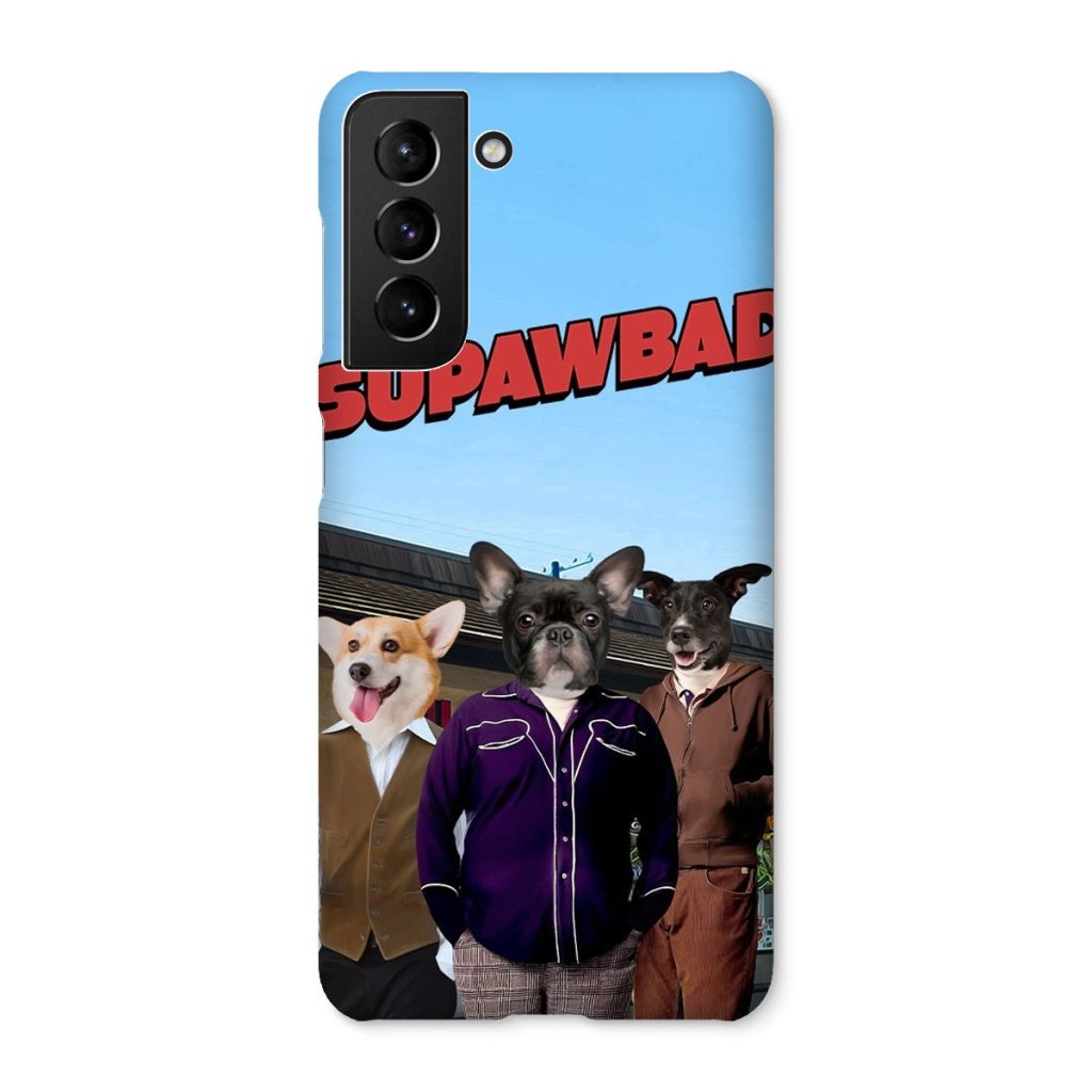 Teen Comedy Trio Custom Pet Phone Case | Custom Pet Artwork | Paw & Glory