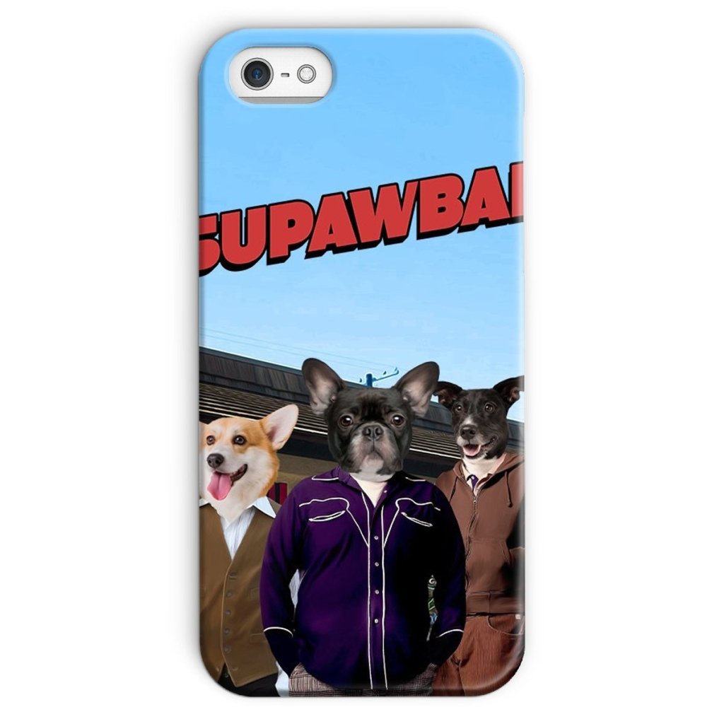 Teen Comedy Trio Custom Pet Phone Case | Custom Pet Artwork | Paw & Glory