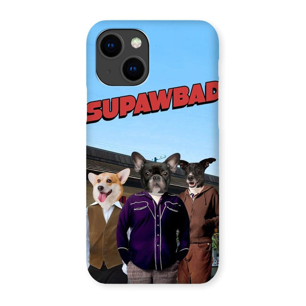 Teen Comedy Trio Custom Pet Phone Case | Custom Pet Artwork | Paw & Glory