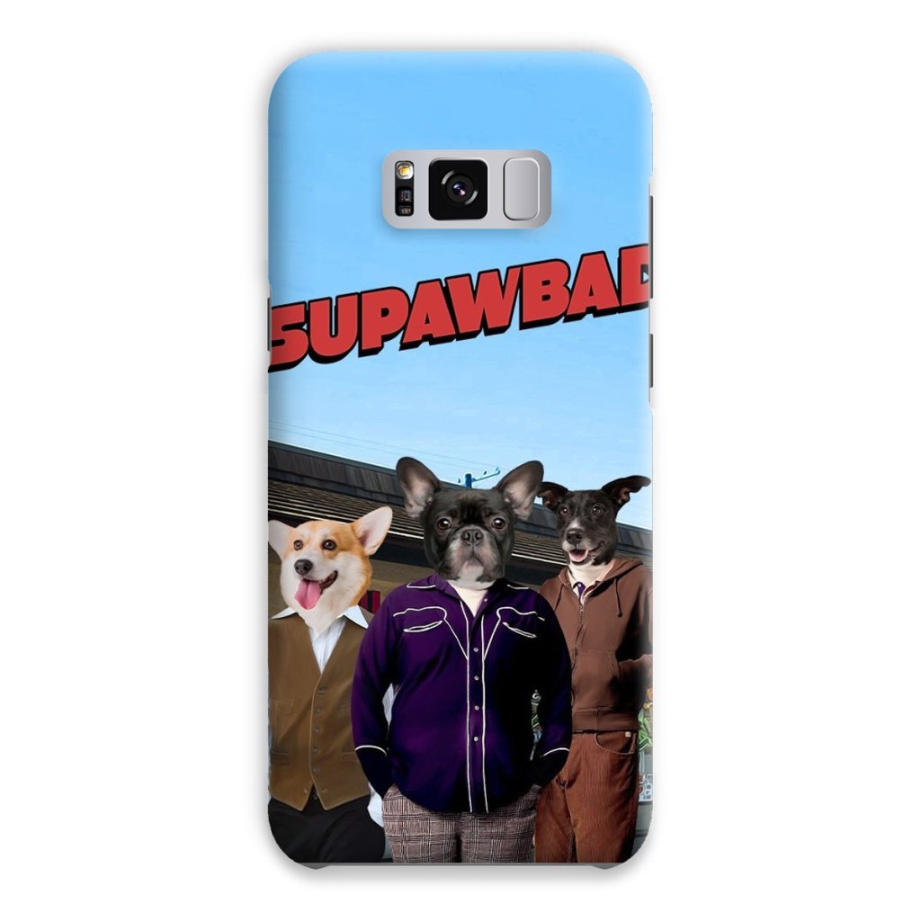 Teen Comedy Trio Custom Pet Phone Case | Custom Pet Artwork | Paw & Glory