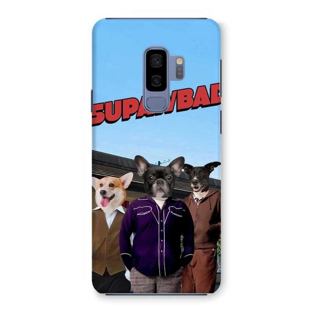 Teen Comedy Trio Custom Pet Phone Case | Custom Pet Artwork | Paw & Glory