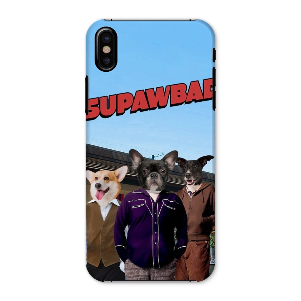 Teen Comedy Trio Custom Pet Phone Case | Custom Pet Artwork | Paw & Glory