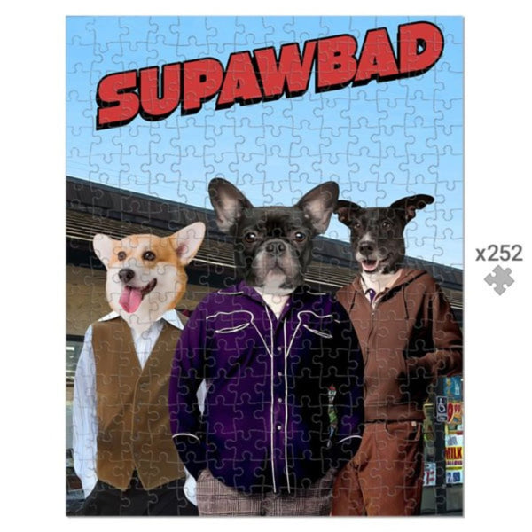 Teen Comedy Trio Custom Pet Puzzle | Pet Lover Gift | Paw & Glory
