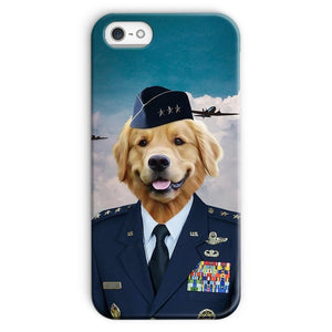 The US Male Airforce Officer: Custom Pet Phone Case - Paw & Glory - Dog Portraits - Pet Portraits