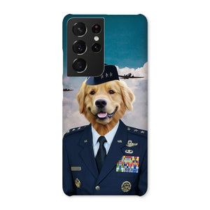 The US Male Airforce Officer: Custom Pet Phone Case - Paw & Glory - Dog Portraits - Pet Portraits