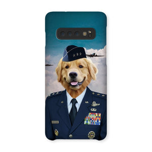 The US Male Airforce Officer: Custom Pet Phone Case - Paw & Glory - Dog Portraits - Pet Portraits