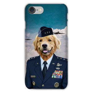 The US Male Airforce Officer: Custom Pet Phone Case - Paw & Glory - Dog Portraits - Pet Portraits