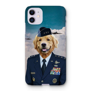 The US Male Airforce Officer: Custom Pet Phone Case - Paw & Glory - Dog Portraits - Pet Portraits