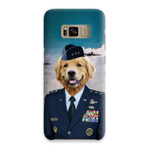 The US Male Airforce Officer: Custom Pet Phone Case - Paw & Glory - Dog Portraits - Pet Portraits