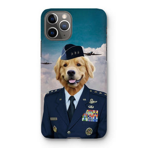 The US Male Airforce Officer: Custom Pet Phone Case - Paw & Glory - Dog Portraits - Pet Portraits