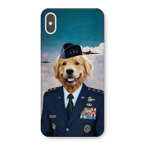 The US Male Airforce Officer: Custom Pet Phone Case - Paw & Glory - Dog Portraits - Pet Portraits