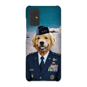 The US Male Airforce Officer: Custom Pet Phone Case - Paw & Glory - Dog Portraits - Pet Portraits