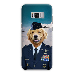 The US Male Airforce Officer: Custom Pet Phone Case - Paw & Glory - Dog Portraits - Pet Portraits