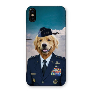 The US Male Airforce Officer: Custom Pet Phone Case - Paw & Glory - Dog Portraits - Pet Portraits