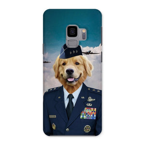 The US Male Airforce Officer: Custom Pet Phone Case - Paw & Glory - Dog Portraits - Pet Portraits