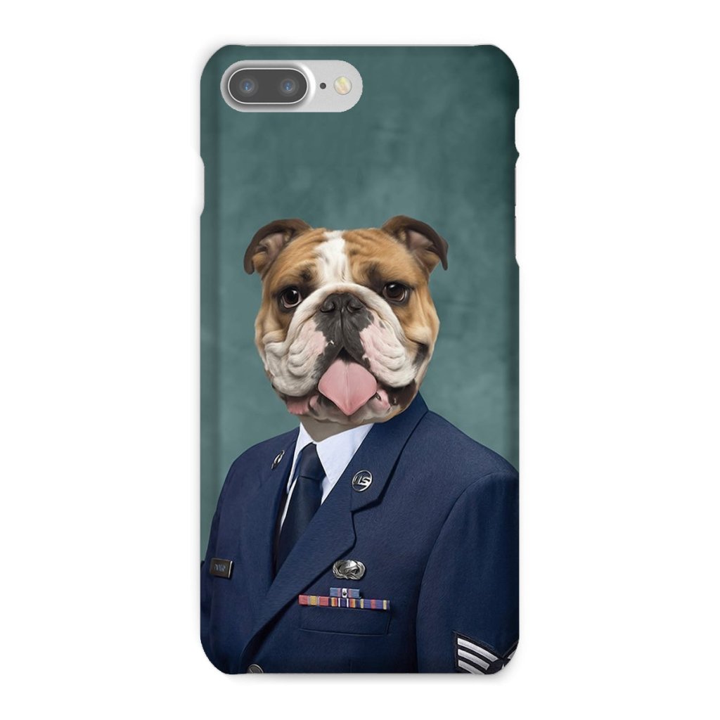 The US Male Navy Officer: Custom Pet Phone Case - Paw & Glory - Dog Portraits - Pet Portraits