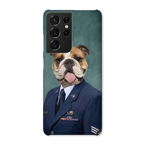 The US Male Navy Officer: Custom Pet Phone Case - Paw & Glory - Dog Portraits - Pet Portraits