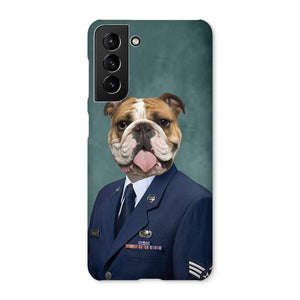 The US Male Navy Officer: Custom Pet Phone Case - Paw & Glory - Dog Portraits - Pet Portraits