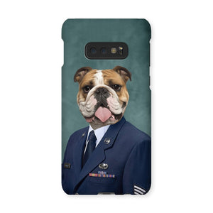 The US Male Navy Officer: Custom Pet Phone Case - Paw & Glory - Dog Portraits - Pet Portraits