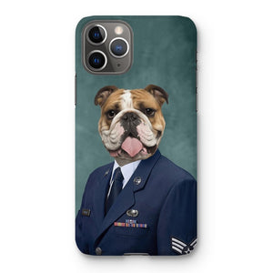 The US Male Navy Officer: Custom Pet Phone Case - Paw & Glory - Dog Portraits - Pet Portraits