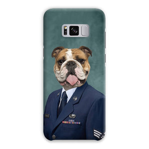 The US Male Navy Officer: Custom Pet Phone Case - Paw & Glory - Dog Portraits - Pet Portraits