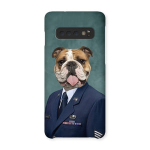 The US Male Navy Officer: Custom Pet Phone Case - Paw & Glory - Dog Portraits - Pet Portraits